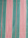 Ticking in green and pink stripes. Spain c.1940 - Lot of 2 pieces
