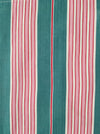 Ticking in green and pink stripes. Spain c.1940 - Lot of 2 pieces