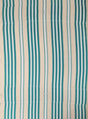 Ticking in green and beige stripes. Spain c.1940 - 138×46 cm
