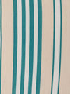 Ticking in green and beige stripes. Spain c.1940 - 138×46 cm