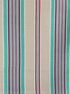 Ticking in green, red and gray stripes. Spain c.1940 - Lot of 4 pieces