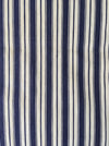 Cushion in blue and white stripes. Sweden c.1900