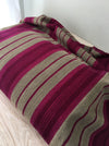 Cover in gray and burgundy stripes. Sweden c.1900