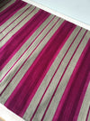Cover in gray and burgundy stripes. Sweden c.1900