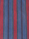 Swedish ticking in denim blue and red stripes. c.1930